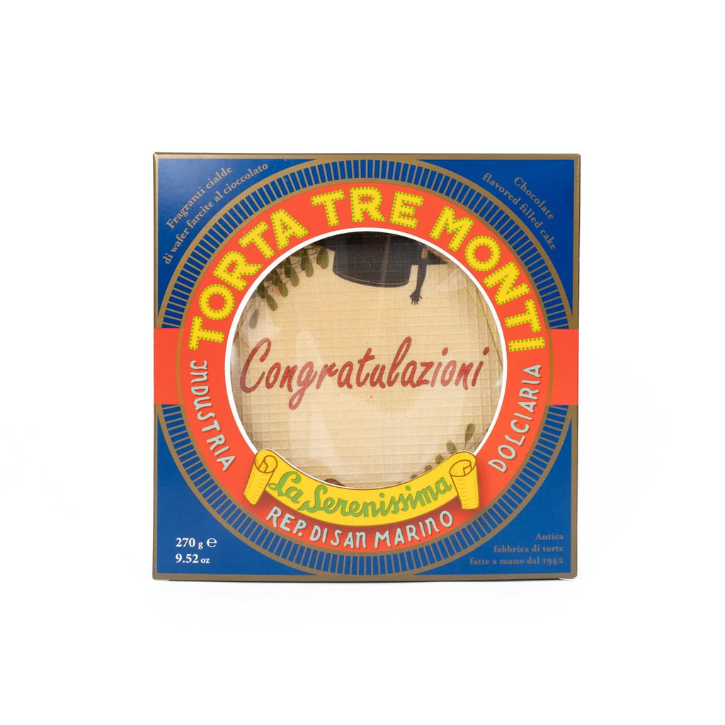 Torta personalizzata Tre Monti Cioccolato - Congratulazioni La Serenissima
