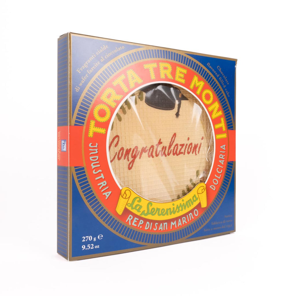 Torta personalizzata Tre Monti Cioccolato - Congratulazioni La Serenissima