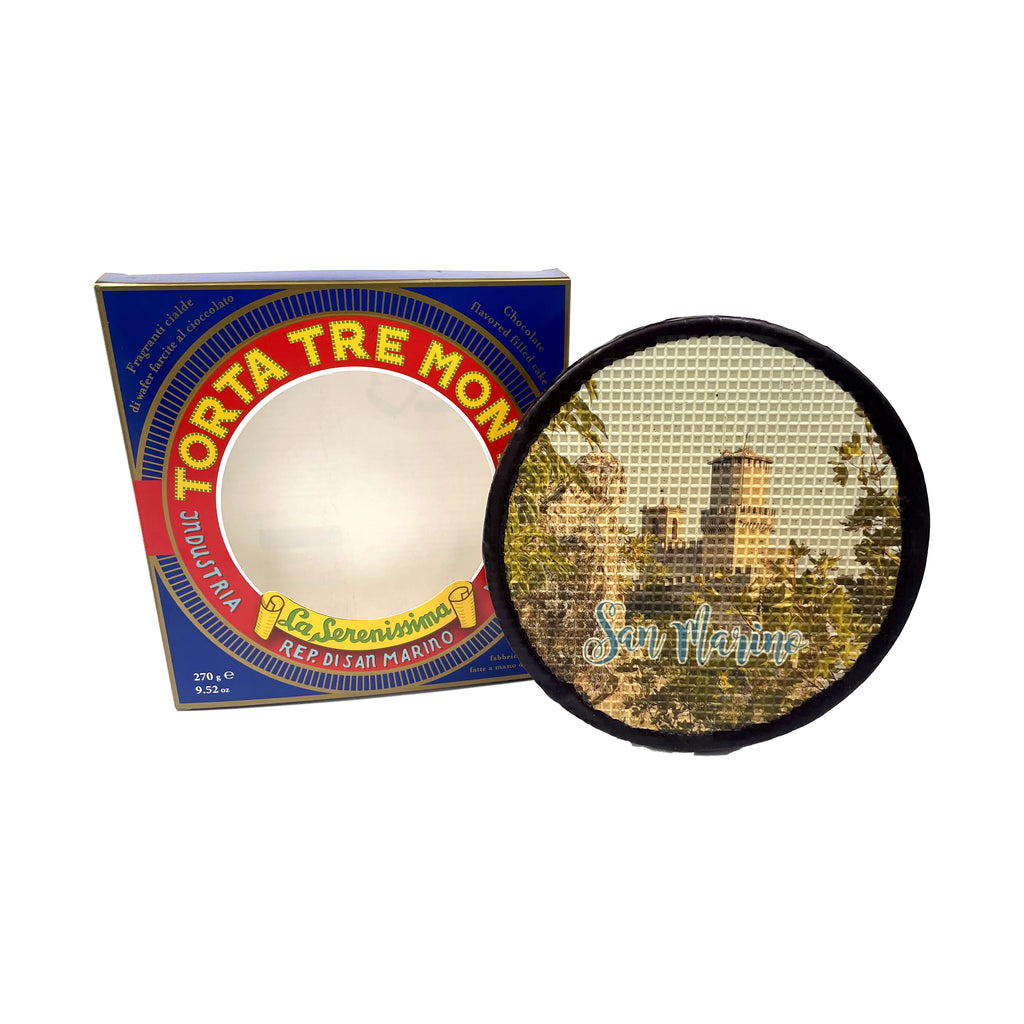 Torta Tre Monti Cioccolato - Torre di San Marino La Serenissima
