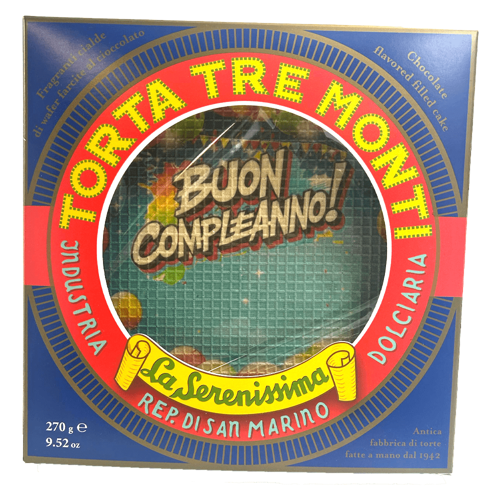 Torta Tre Monti PERSONALIZZABILE con il tuo NOME - la - serenissima - sm